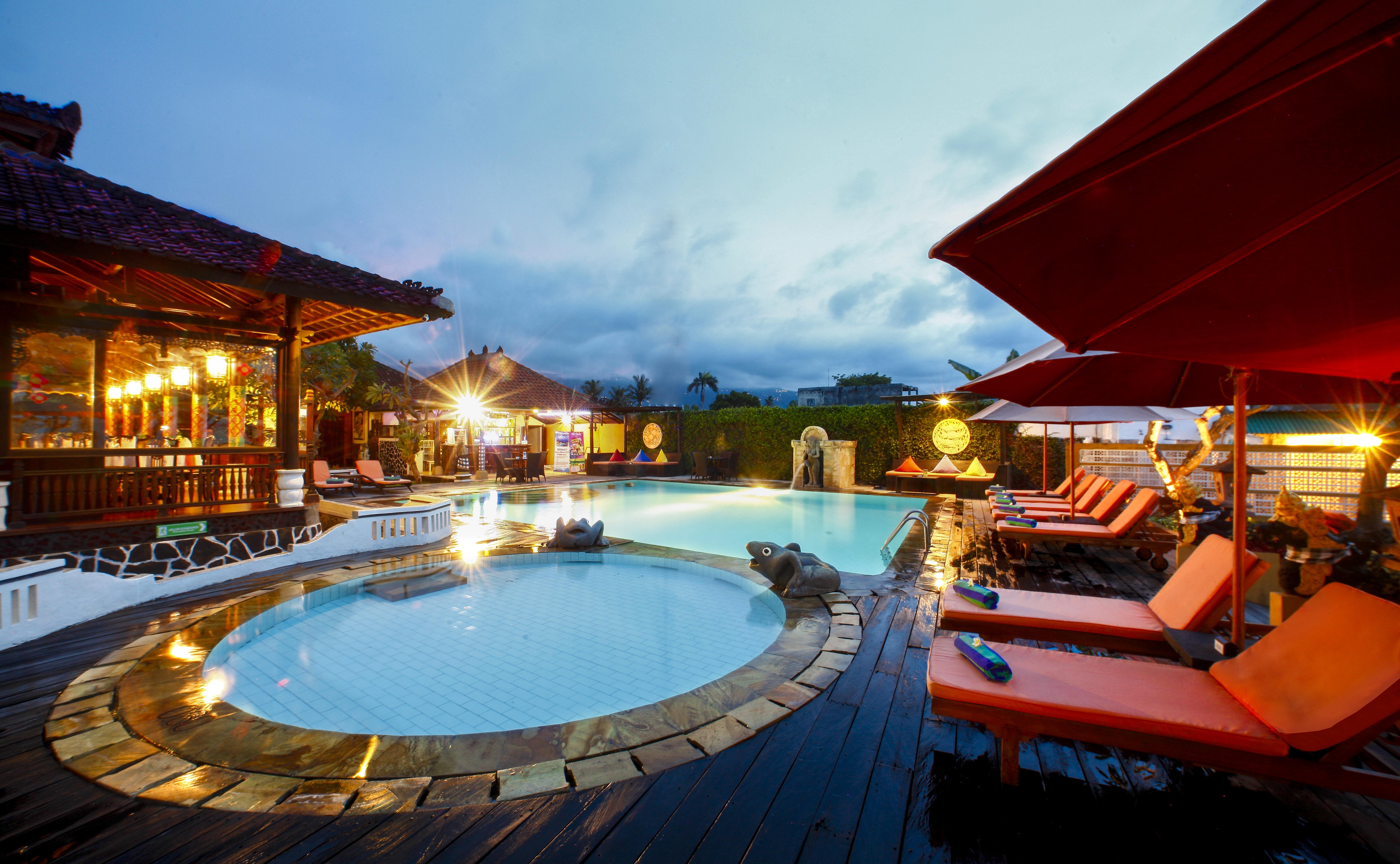Bali Taman Beach Resort & Spa Lovina Pabean Buleleng Dış mekan fotoğraf